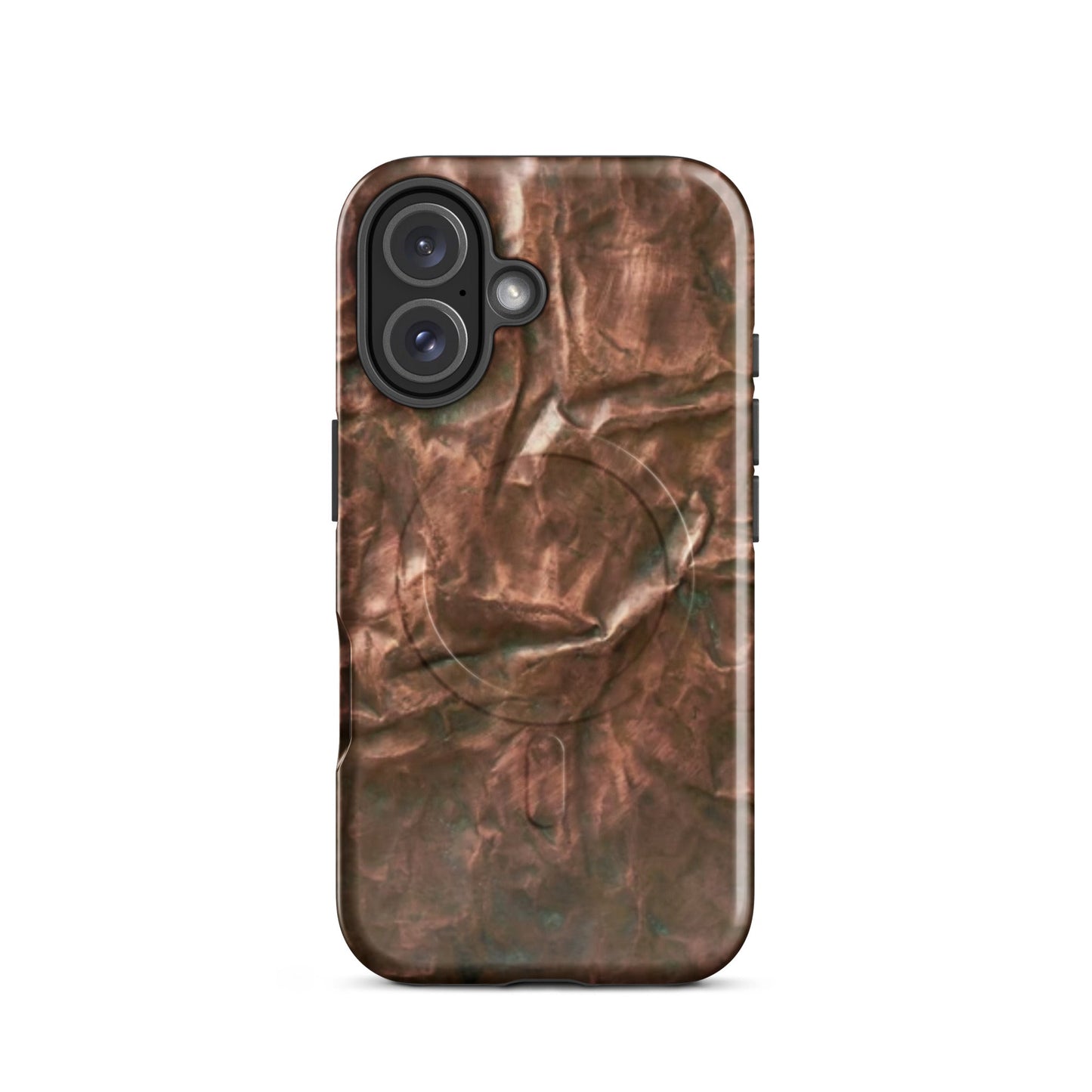 MagSafe® tough Copper Trippy Themed case for iPhone®