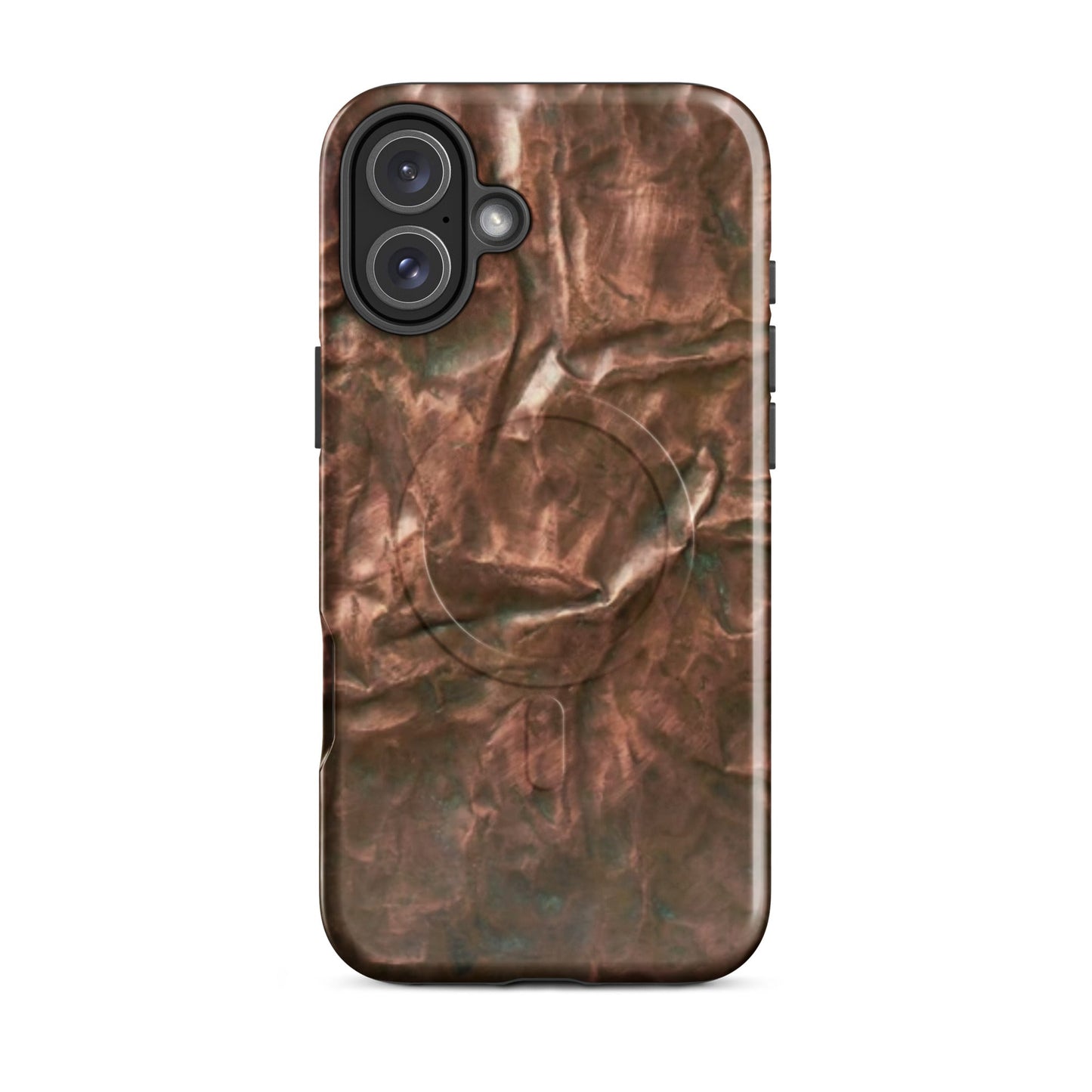 MagSafe® tough Copper Trippy Themed case for iPhone®