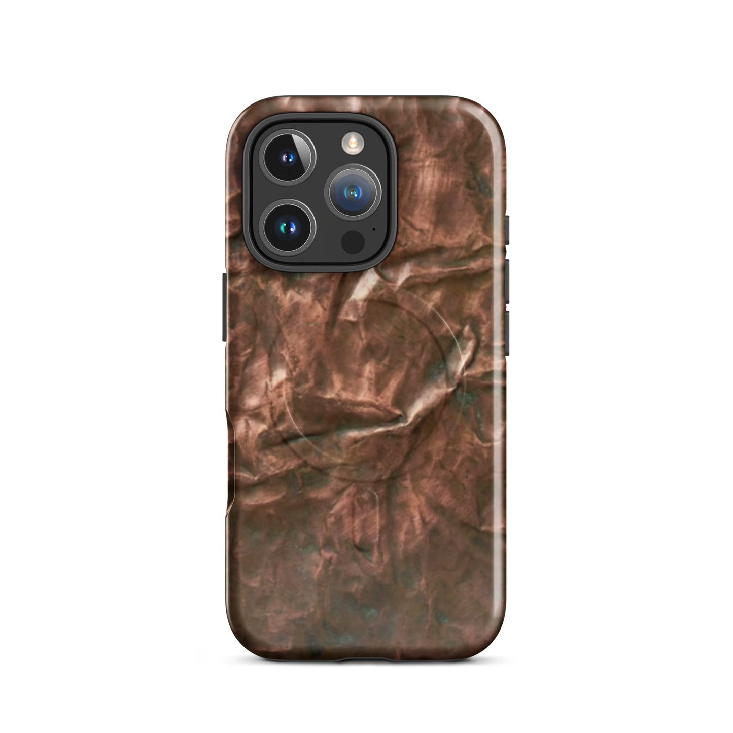 MagSafe® tough Copper Trippy Themed case for iPhone®