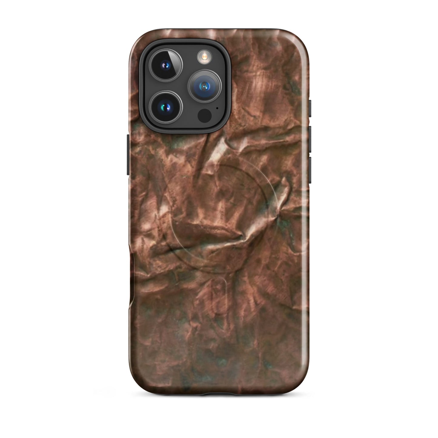 MagSafe® tough Copper Trippy Themed case for iPhone®