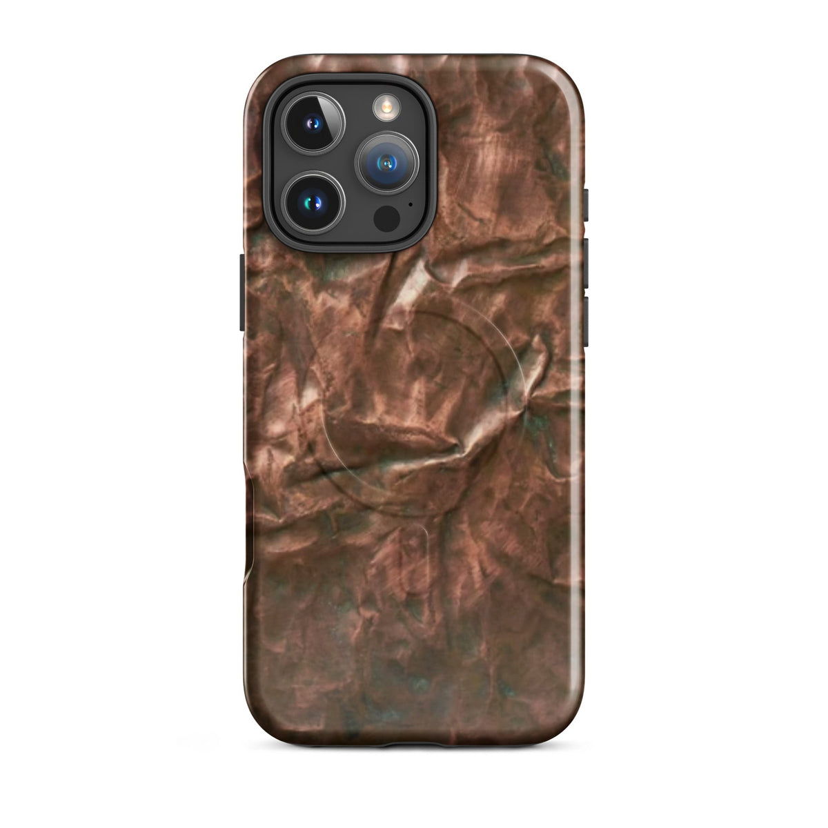 MagSafe® tough Copper Trippy Themed case for iPhone®