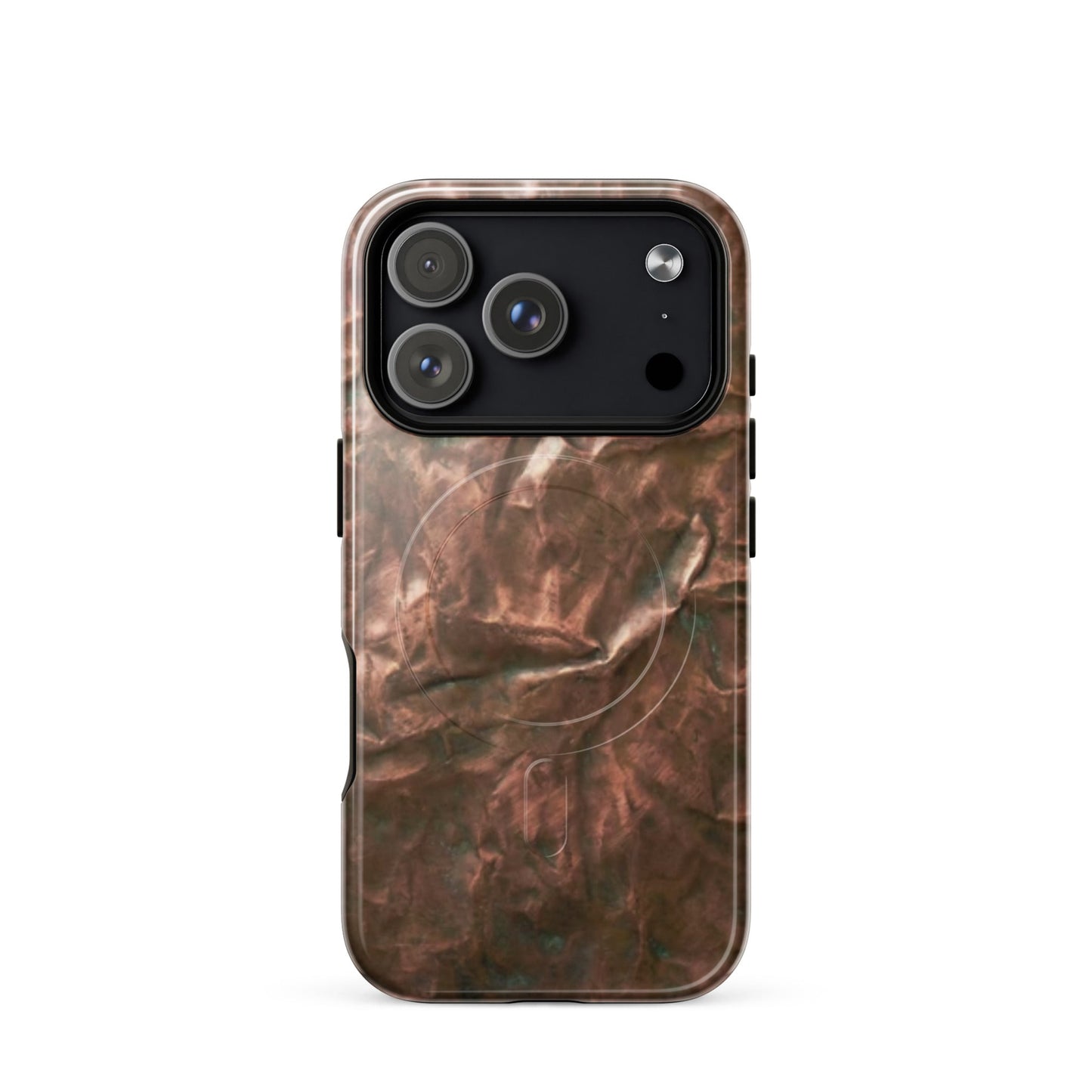 MagSafe® tough Copper Trippy Themed case for iPhone®
