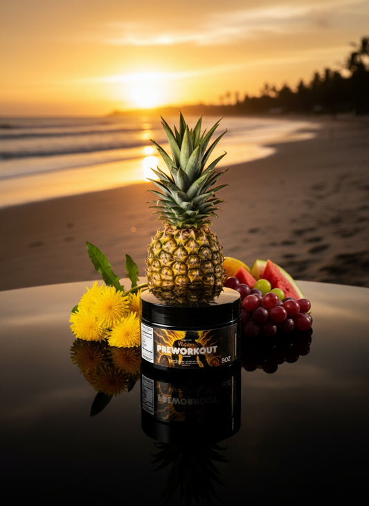 Vegan Pre Workout - Helps Tired Vegans, Build Muscle, Helps Vitality
