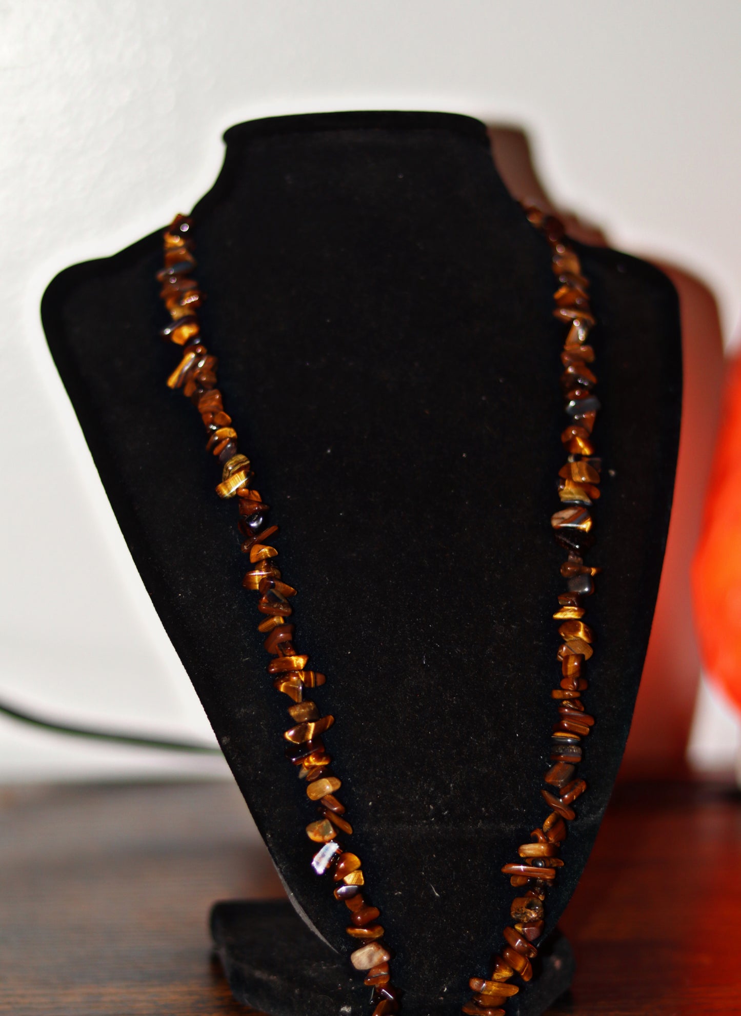 Tigers Eye Necklace (Rare) - WEALTH, MASCULINITY, EVIL EYE PROTECTION, FOCUS, CONFIDENCE, BALANCE